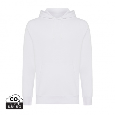 Logo trade promotional product photo of: Iqoniq Rila lightweight recycled cotton hoodie