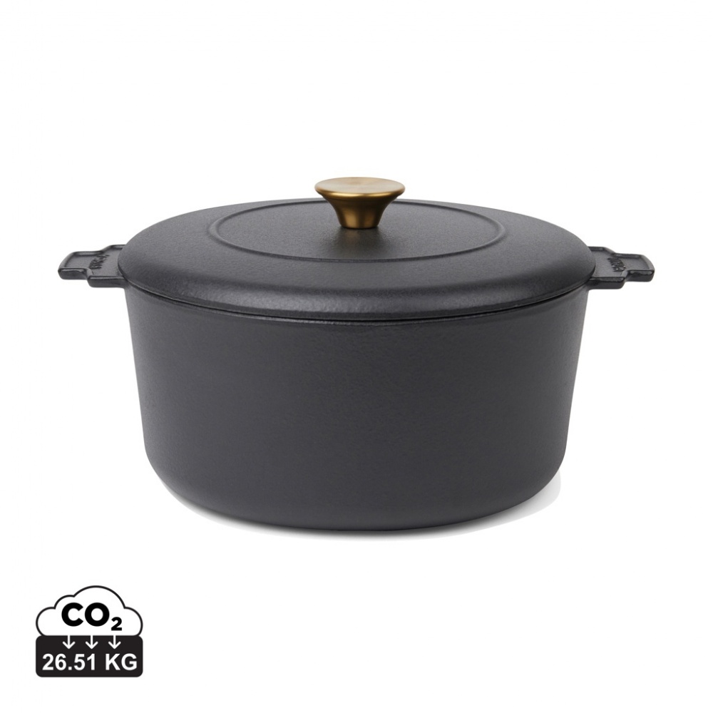 Logo trade advertising products picture of: VINGA Monte heritage cocotte 5.5 L