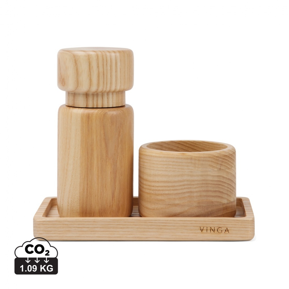 Logotrade promotional gift picture of: VINGA Retro salt & pepper set