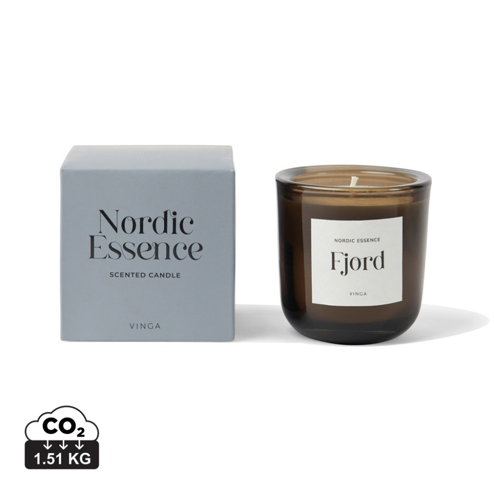 Logotrade promotional item picture of: Nordic essence scented soy wax candle small