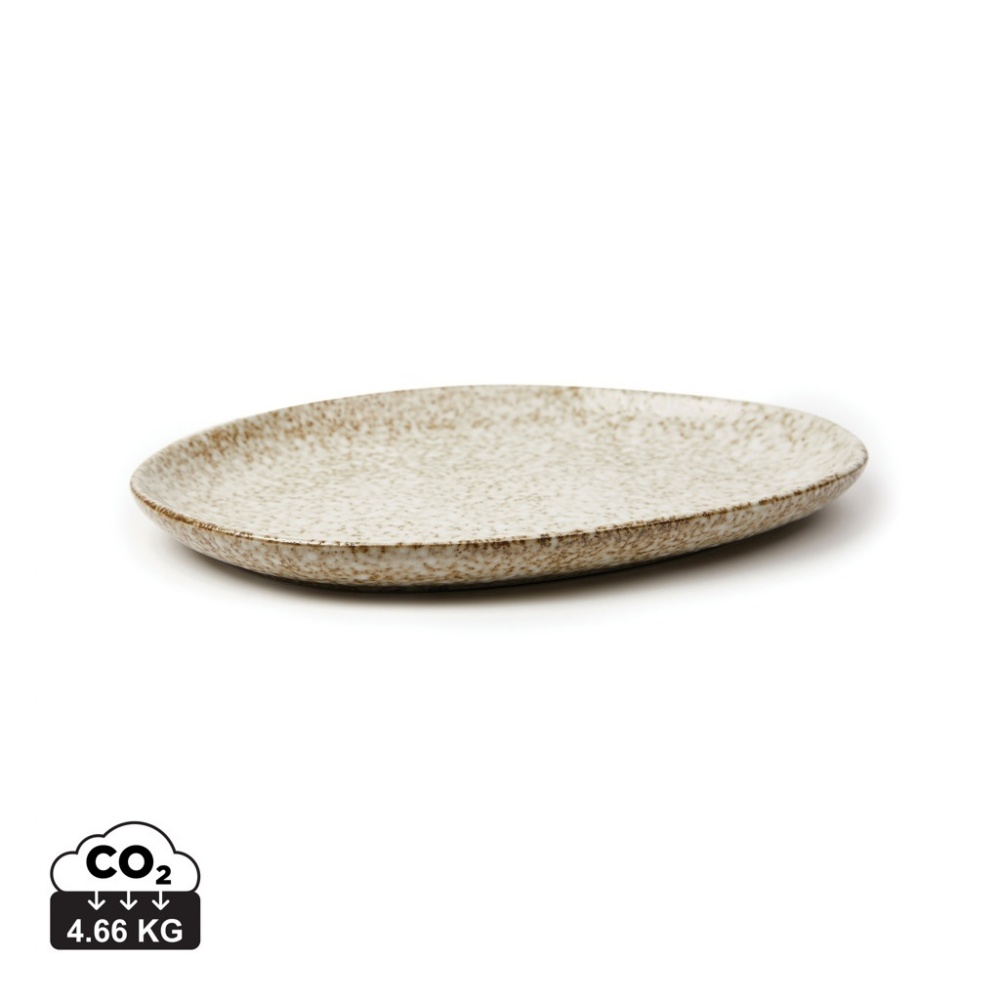 Logotrade promotional merchandise photo of: VINGA Nuvem stoneware serving plate