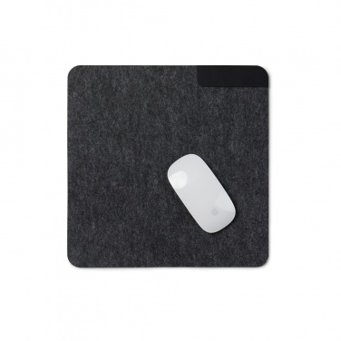 Logo trade promotional item photo of: VINGA Albon GRS recycled felt mouse pad