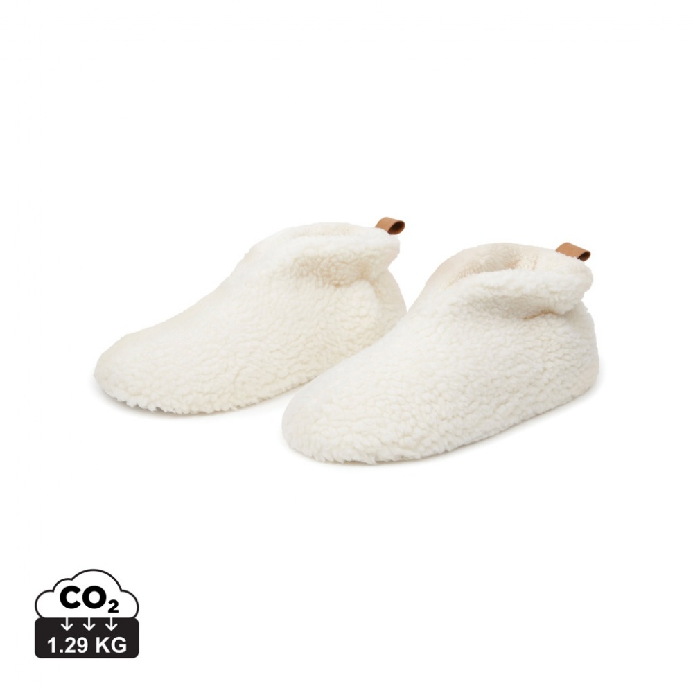 Logo trade promotional gifts image of: VINGA Santos RCS recycled pet cosy slippers