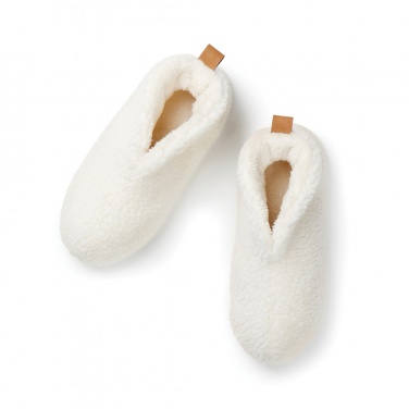 Logo trade promotional merchandise photo of: VINGA Santos RCS recycled pet cosy slippers