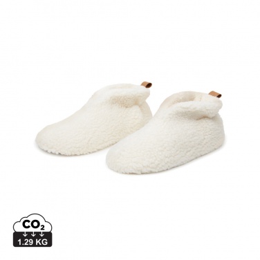 Logo trade promotional items picture of: VINGA Santos RCS recycled pet cosy slippers