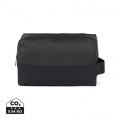 VINGA Livorno GRS recycled polyester toiletry bag, black