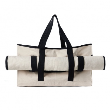 Logotrade promotional item picture of: VINGA Volonne AWARE™ recycled canvas beach bag