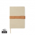 VINGA Bosler RCS recycled paper notebook, greige