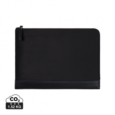 Logo trade promotional merchandise photo of: VINGA Marlow RCS recycled polyester 16" laptop sleeve