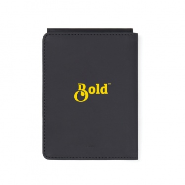 Logo trade corporate gift photo of: VINGA Baltimore RCS recycled polyester RFID passport cover