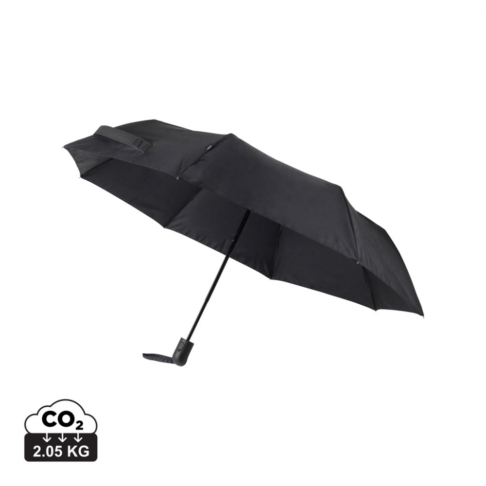 Logo trade promotional items image of: VINGA Baltimore AWARE™ RPET 21" umbrella