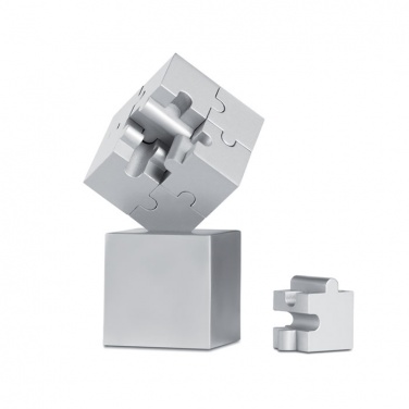 Logo trade promotional merchandise picture of: Metal 3D puzzle