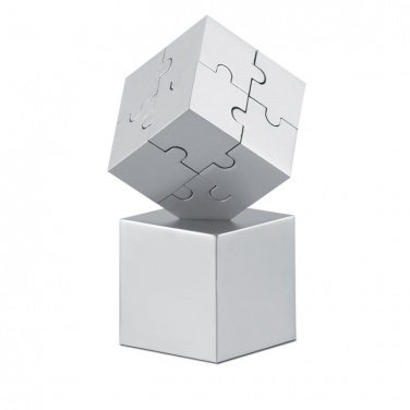 Logo trade business gifts image of: Metal 3D puzzle