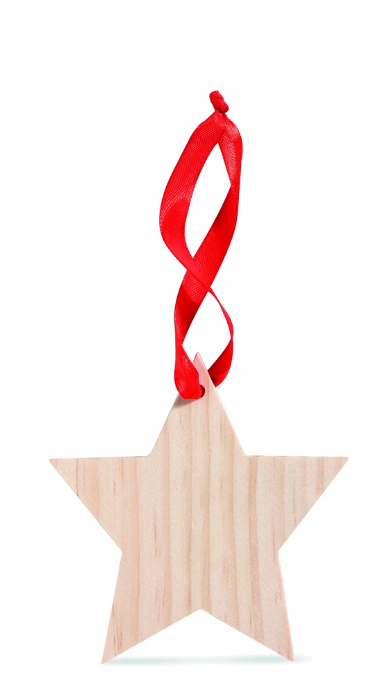 Logo trade advertising product photo of: Star shaped hanger