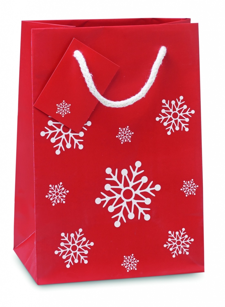 Logo trade advertising products image of: Gift paper bag small