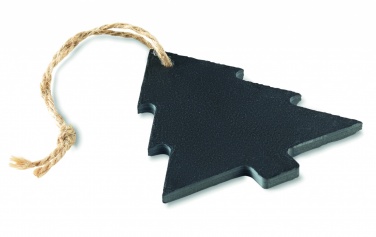 Logo trade promotional product photo of: Slate xmas hanger tree