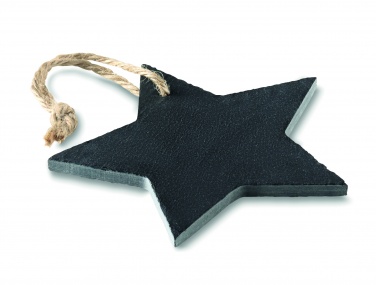 Logotrade business gifts photo of: Slate xmas hanger star