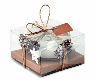 Logotrade advertising products photo of: Christmas candle holder