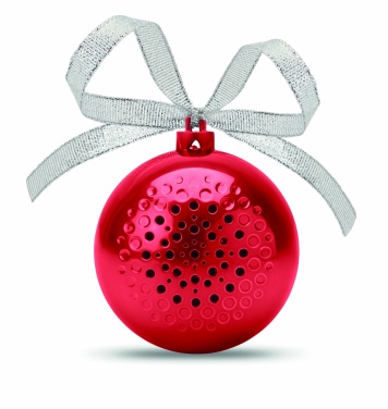 Logo trade promotional giveaways picture of: Speaker Christmas ball