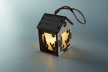 Logotrade promotional giveaway picture of: MDF house with light