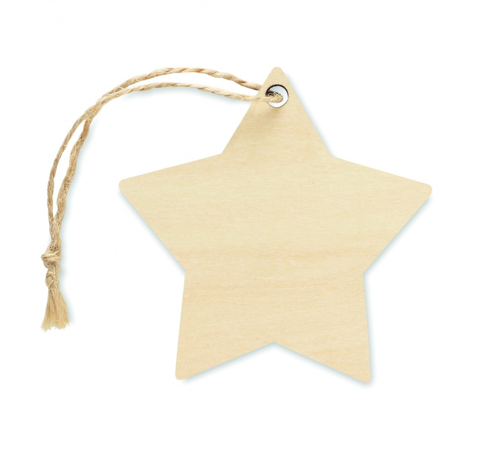 Logo trade promotional product photo of: Christmas ornament star