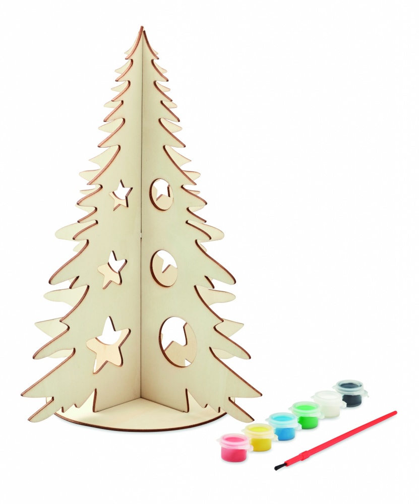 Logotrade promotional merchandise image of: DIY wooden Christmas tree