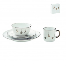 4 piece ceramic place setting