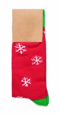 Logotrade advertising products photo of: Pair of Christmas socks L