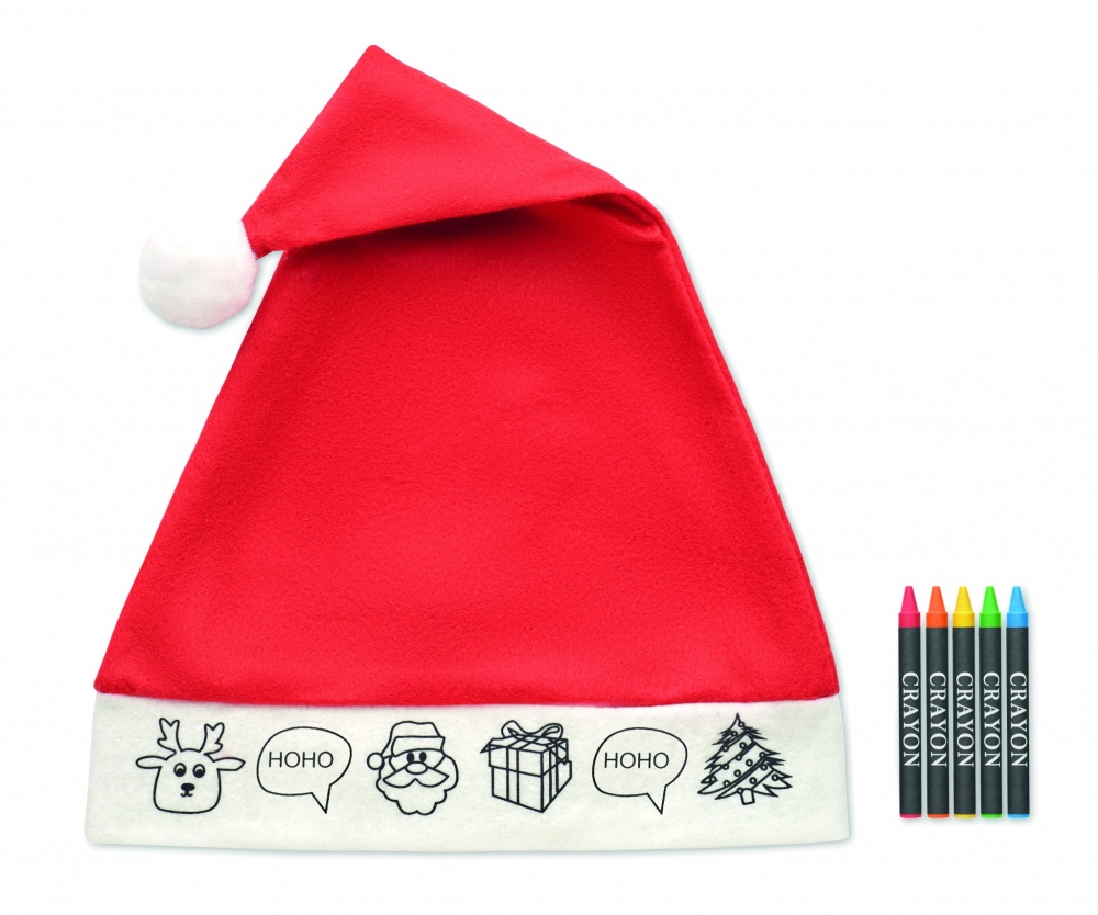 Logo trade promotional gifts image of: Kids Santa hat