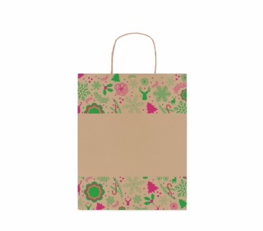 Logo trade business gifts image of: Gift paper bag medium