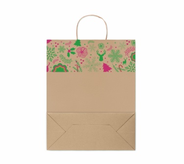 Logo trade promotional giveaway photo of: Gift paper bag large