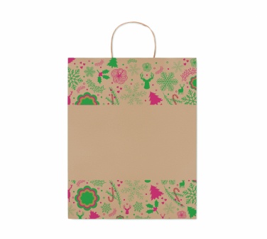 Logo trade promotional merchandise photo of: Gift paper bag large