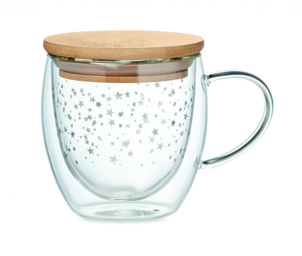 Logotrade advertising product image of: Double wall borosilicate mug