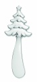 Christmas tree cheese knife, Matt Silver