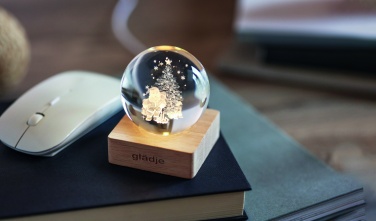 Logo trade promotional product photo of: Christmas LED crystal ball