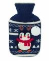 Hot water bottle 250ml, French Navy