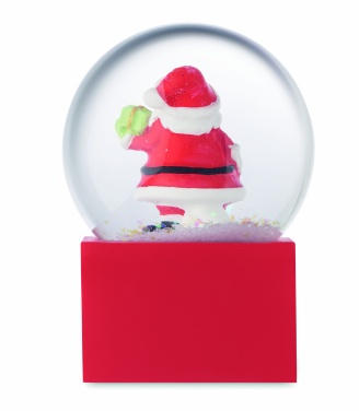 Logo trade promotional gifts picture of: Small snow ball glass ornament