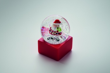 Logo trade promotional product photo of: Small snow ball glass ornament