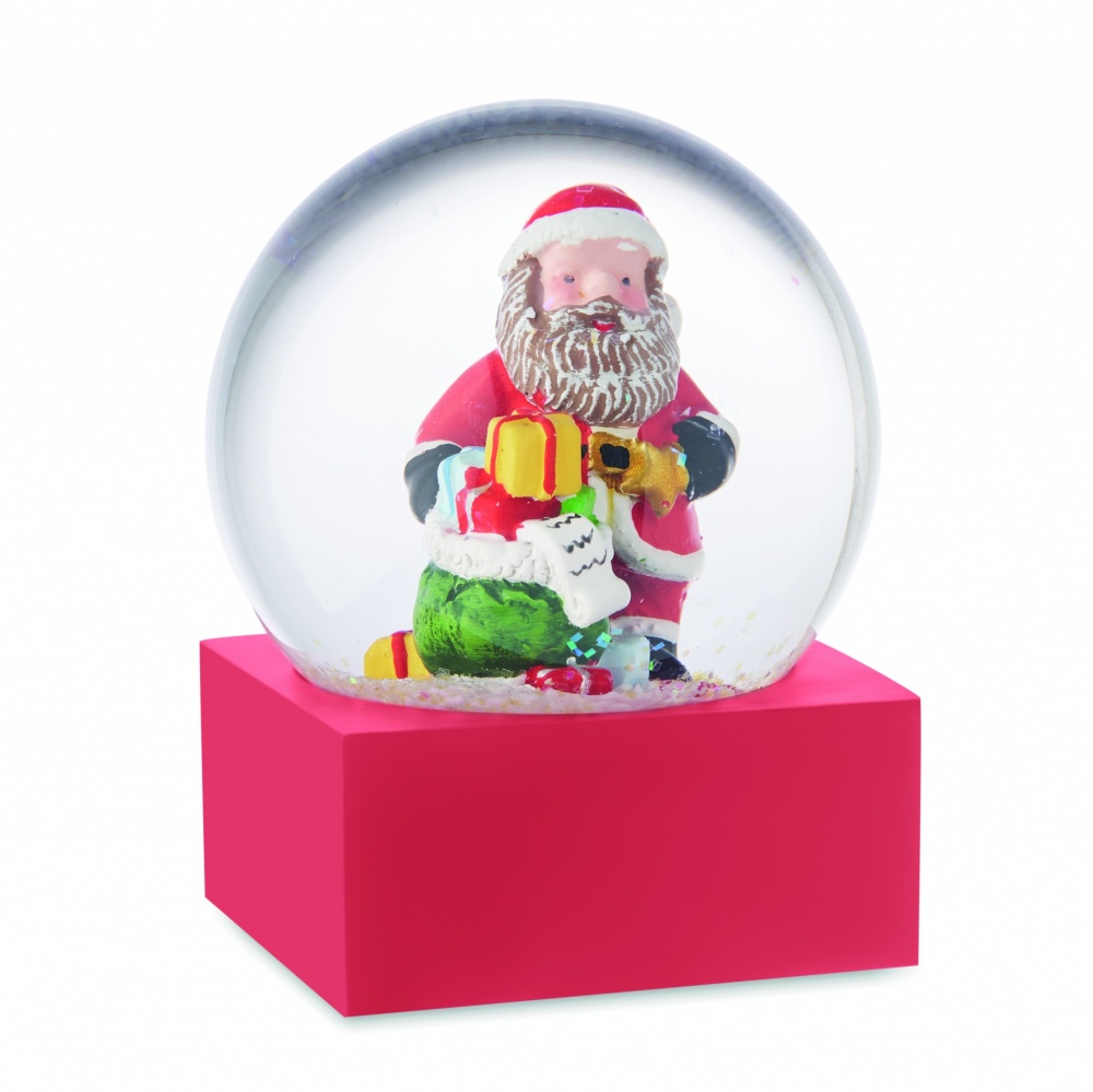 Logo trade corporate gift photo of: Snow ball glass ornament