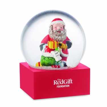 Logotrade promotional merchandise picture of: Snow ball glass ornament