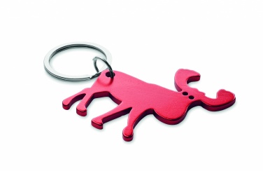 Logotrade promotional gift picture of: Recycled aluminium key ring Pori