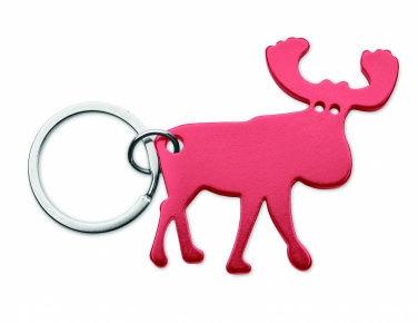 Logotrade promotional product image of: Recycled aluminium key ring Pori