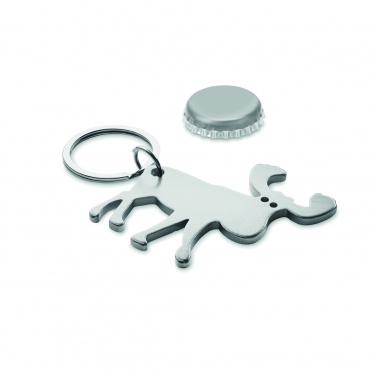 Logotrade business gift image of: Recycled aluminium key ring Pori