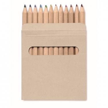 Logotrade corporate gifts photo of: 12 coloured pencils set