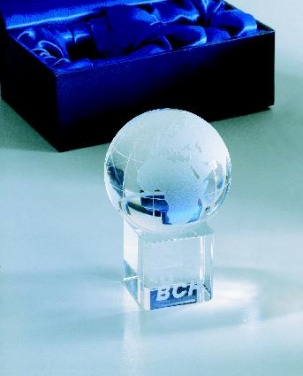 Logo trade promotional giveaway photo of: Mundi desk paper weight