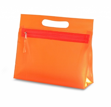 Logo trade promotional merchandise photo of: Transparent cosmetic pouch