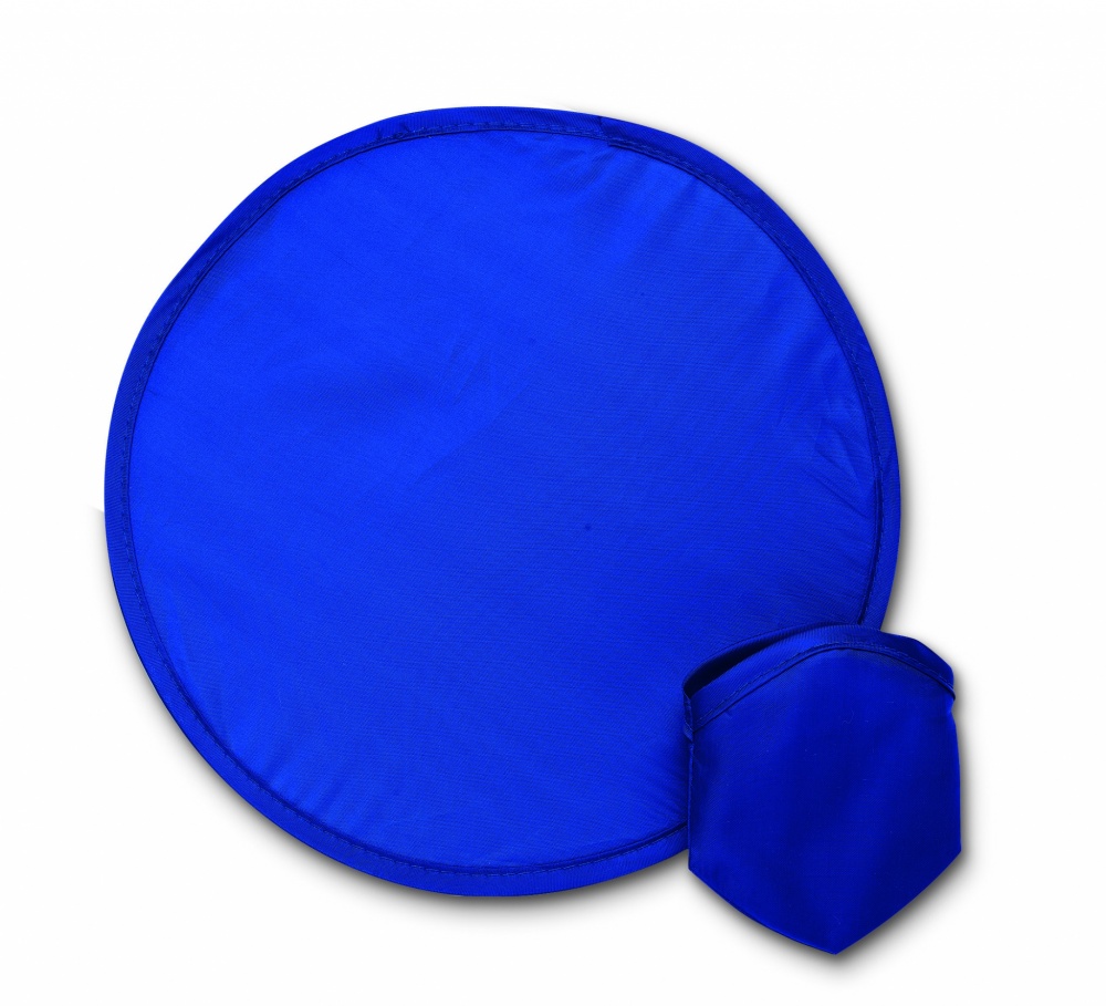 Logo trade advertising products image of: Foldable frisbee in pouch