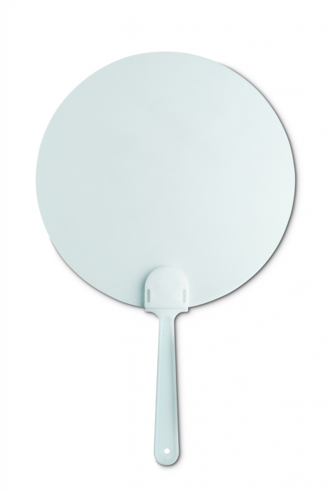 Logo trade promotional items image of: Manual hand fan