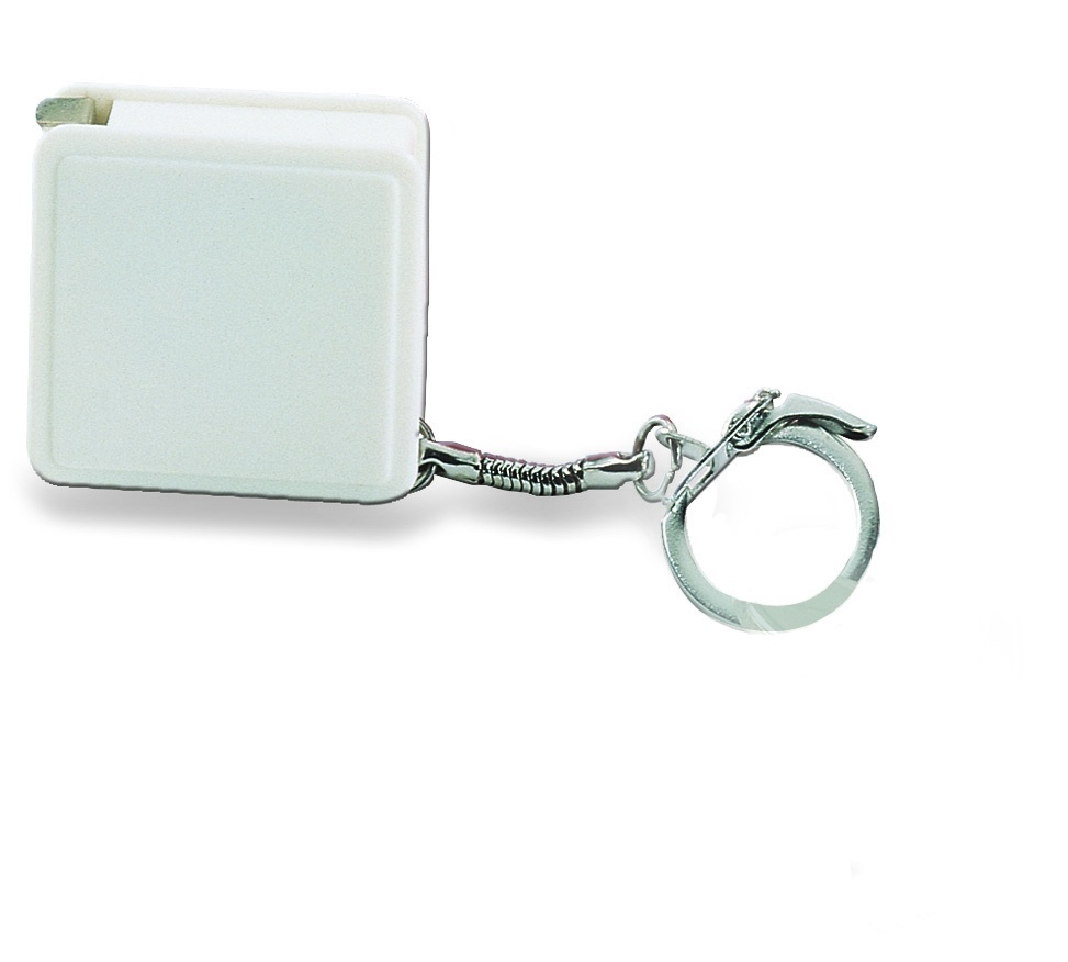 Logotrade promotional item image of: Key ring w/ flexible ruler 1m, Vantaa