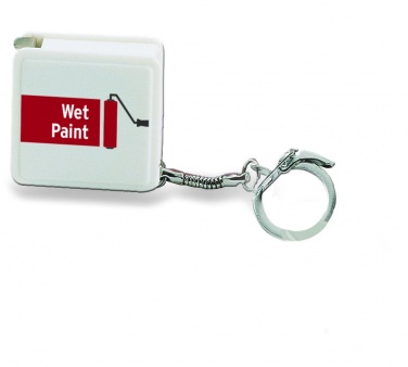 Logotrade promotional gift picture of: Key ring w/ flexible ruler 1m